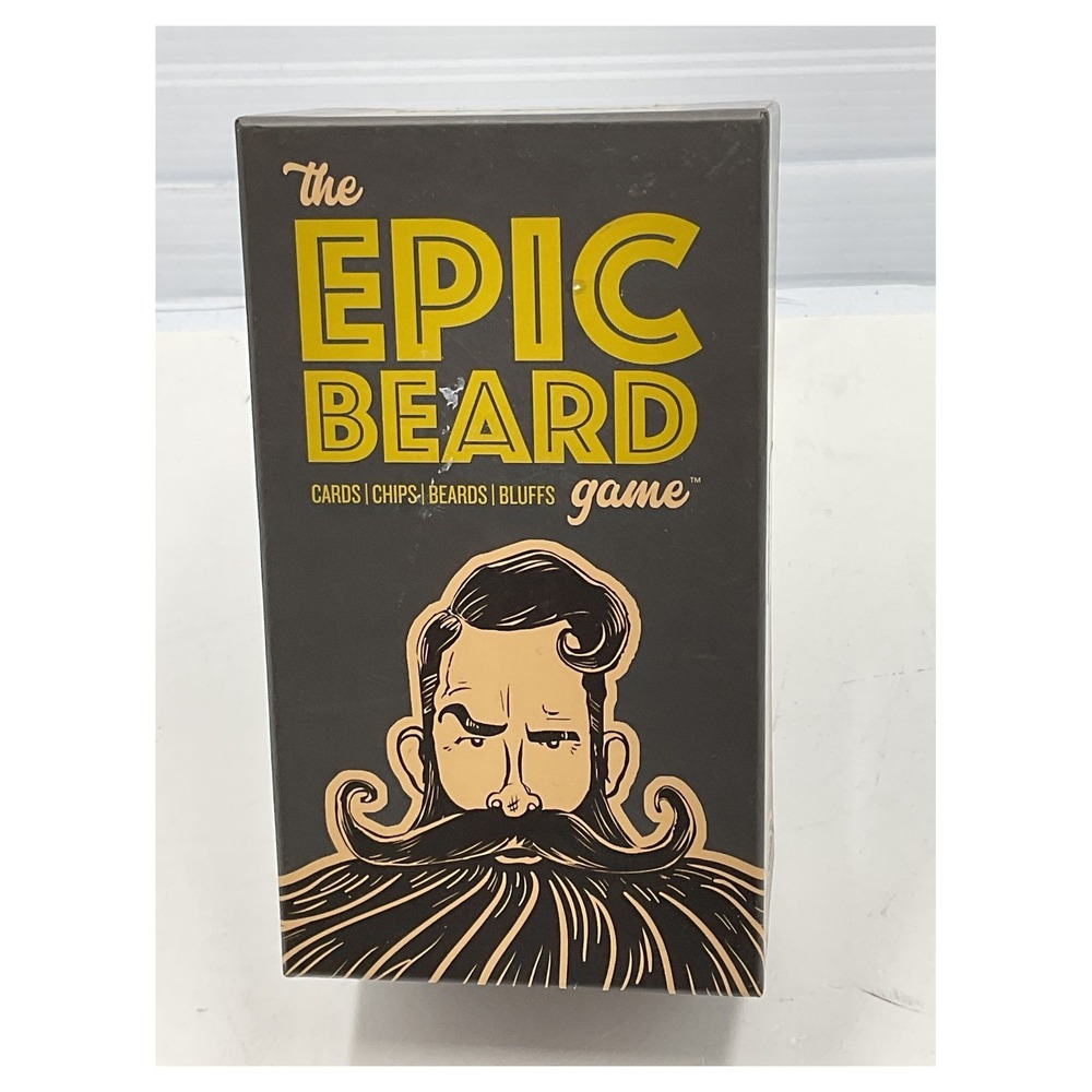 The Good Game Company The Epic Beard Game Bluffing Card Game New Sealed 3-8 Play